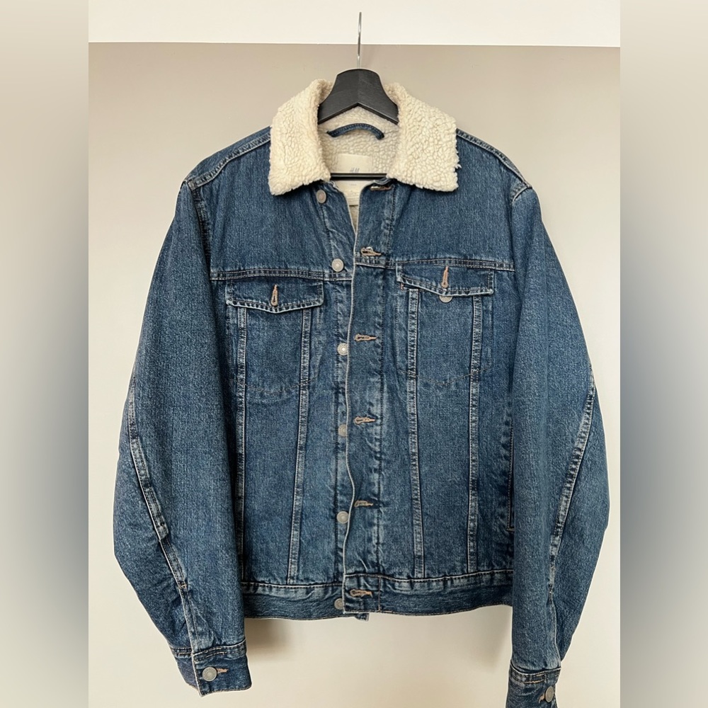 H&M Men’s Fleece Lined Denim Jacket